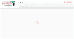 Desktop Screenshot of nebraskaortho.com